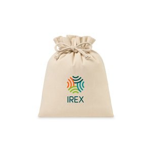 Gourmet Expressions 100534 - Canvas Drawstring Gift Bag - Large