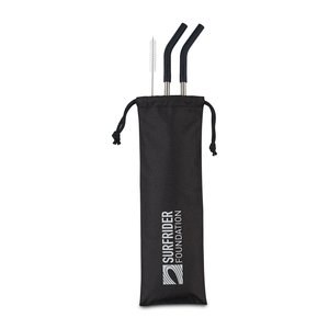 Aviana 100552 - ™ Poppy 2-Pack Stainless Straw Set