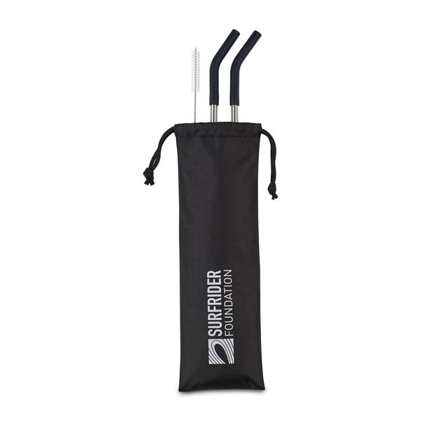 Aviana 100552 - ™ Poppy 2-Pack Stainless Straw Set