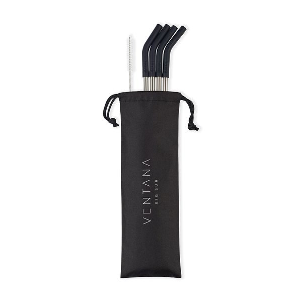 Aviana 100553 - ™ Poppy 4-Pack Stainless Straw Set
