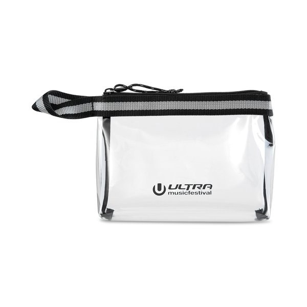 Gemline 100795 - Sigma Clear Zippered Pouch