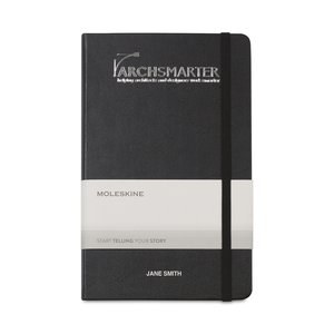 Moleskine 100867 - Hard Cover Large Double Layout Notebook