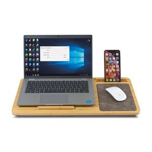 GiftRetail 100938 - Mesa de regazo de bambú Auden