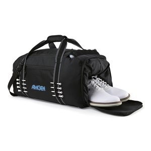 Gemline 101211 - Golf Links Bolso duffel de rPET reciclado