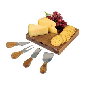 La Cuisine 101215 - Cheese Board with Serving Set