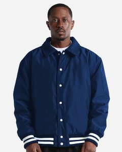 Shaka Wear SHCVBJ - Unisex Collared Varsity Jacket
