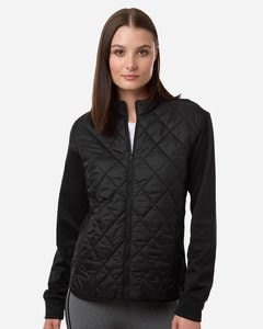 Adidas A1009 - Chaqueta acolchada con cremallera completa para mujer