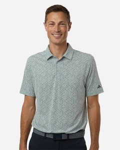 Adidas A2023 - Polo Climacool de Malla Tango Print Ultimate365 para Hombre