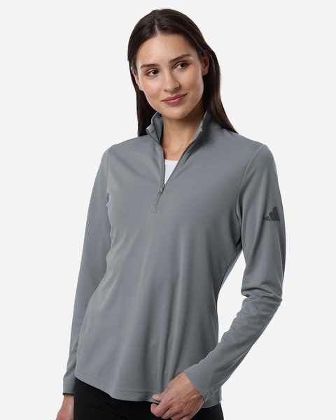 Adidas A400 - Women's Lightweight Quarter-Zip Pullover