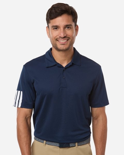 Polo Climacool Performance 3 Bandas para Hombre