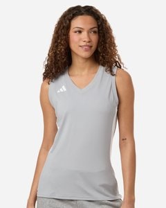 Adidas AT120 - Women's Quickset V-Neck Sleeveless Jersey