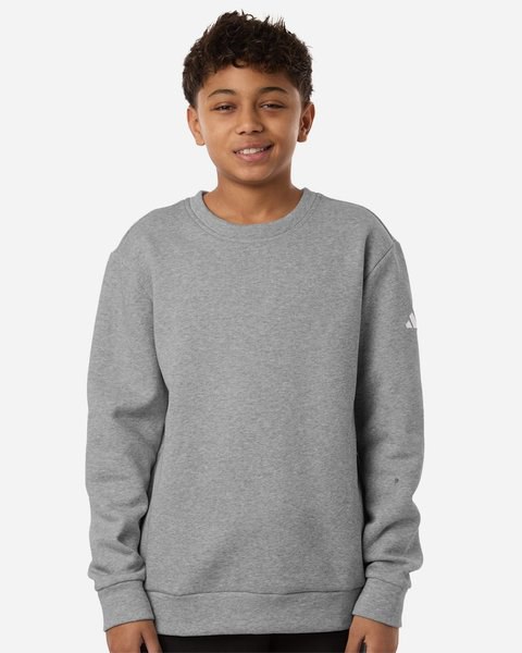 Adidas AT202 - Youth Fleece Crewneck Sweatshirt