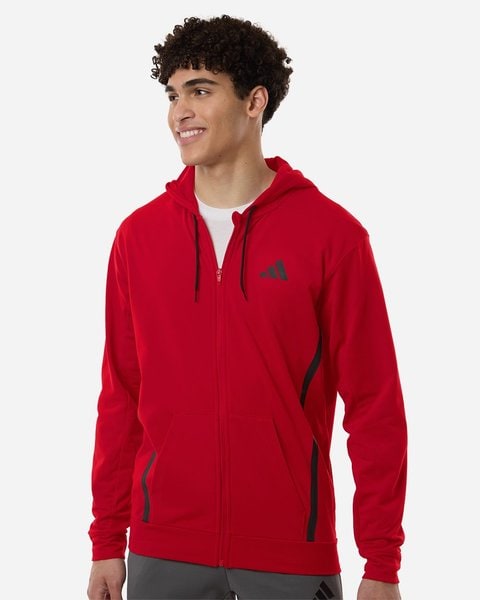 Sudadera con capucha y cremallera completa de forro polar Game & Go para hombre