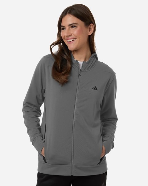 Sudadera con capucha de forro polar con cremallera completa Game & Go para mujer