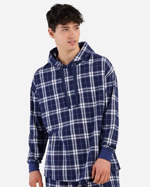 Boxercraft BU5301 - Unisex Flannel Hooded Pullover