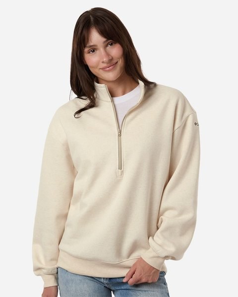 Columbia 216515 - Sudadera Aldermore con media cremallera para mujer