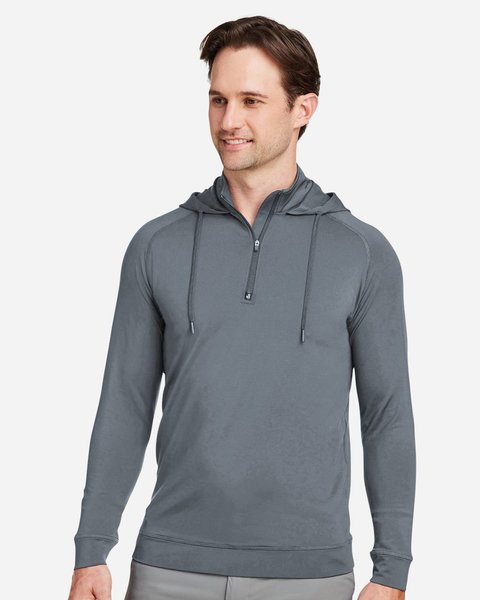 Sudadera con capucha unisex Vandyke con cremallera de 1/4